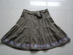 Manufacturers Exporters and Wholesale Suppliers of Black Embroidered Skirt Jaipur Rajasthan